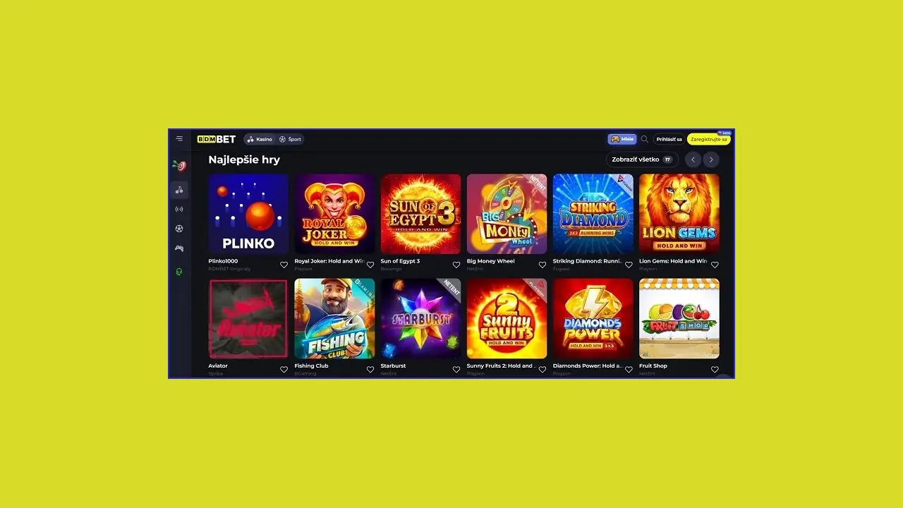 Page officielle de BDMBet Page officielle de BDMBet