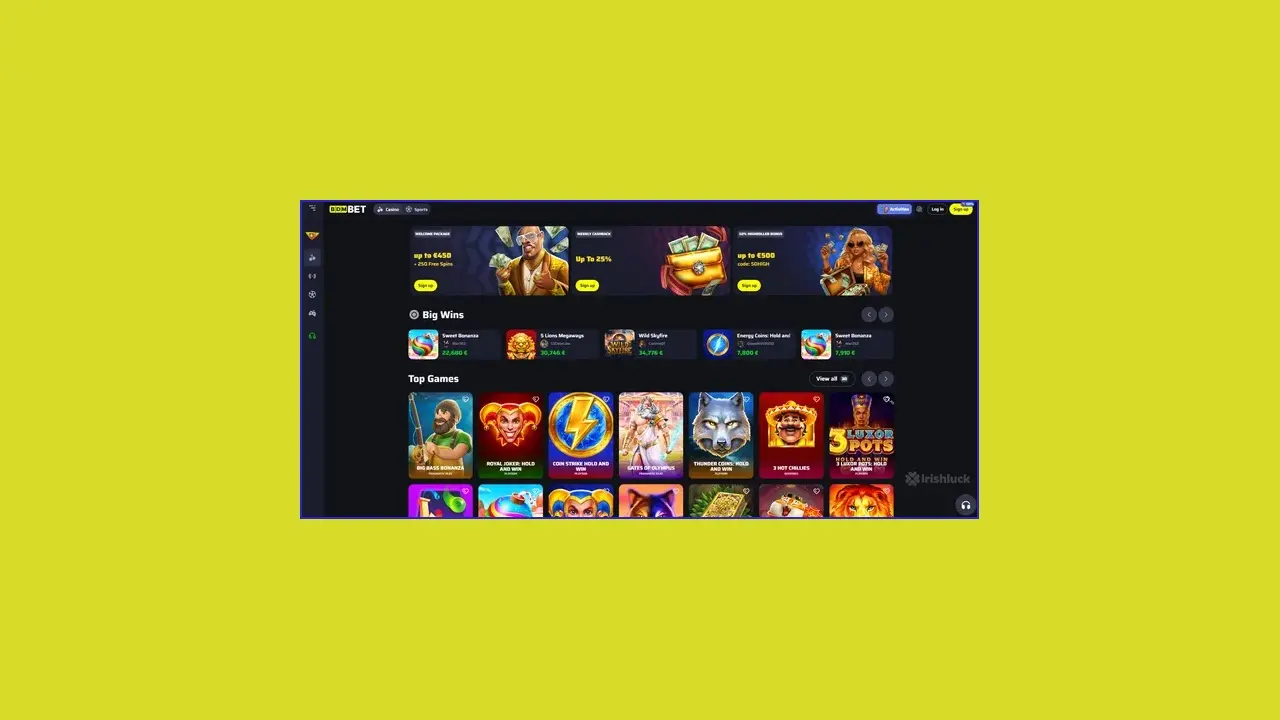 Gamme de jeux au casino BDMBet Gamme de jeux au casino BDMBet